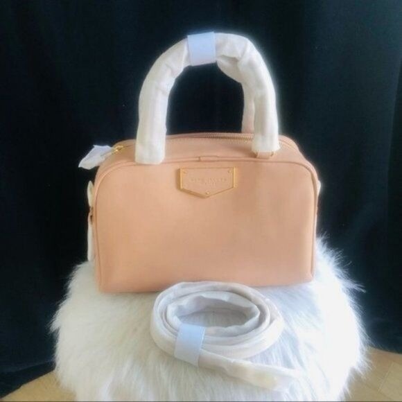 Marc Jacobs Voyager Leather Mini Satchel, Luxury Italian Leather, Pink, NWT - Picture 1 of 16